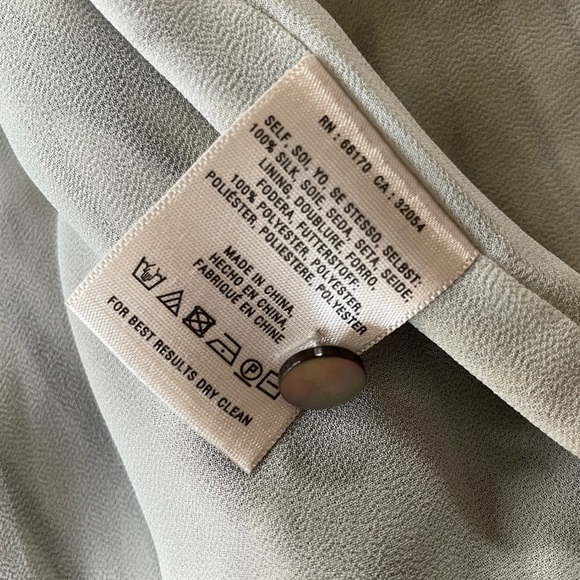 Anthropologie Leifsdottir Butterfly Silk Swing Dress - Picture 7 of 7